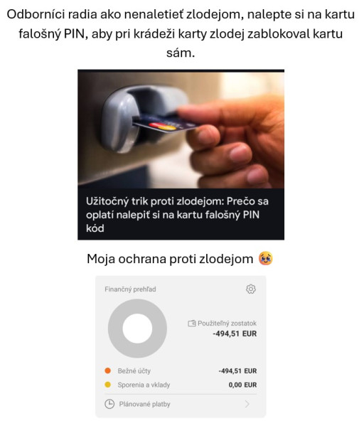 Vtipné lebo je to pravda :(