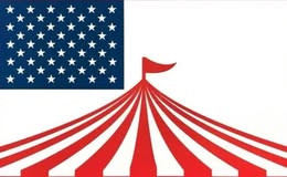 Mejk America tent again!