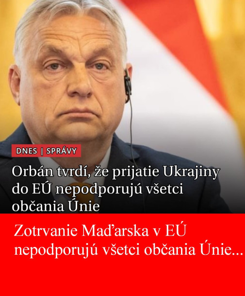 Orbán má recht...